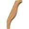 Ekena Millwork 3 1/2"W x 22"D x 34"H Funston Smooth Knee Brace, Western Red Cedar BRC04X22X34FST00SWR - alternate 1